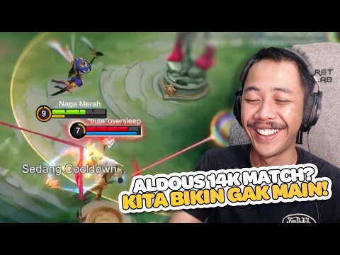 ALDOUS 14K MATCH??? Yok Kita Bikin Gak Main Coy - Mobile Legends