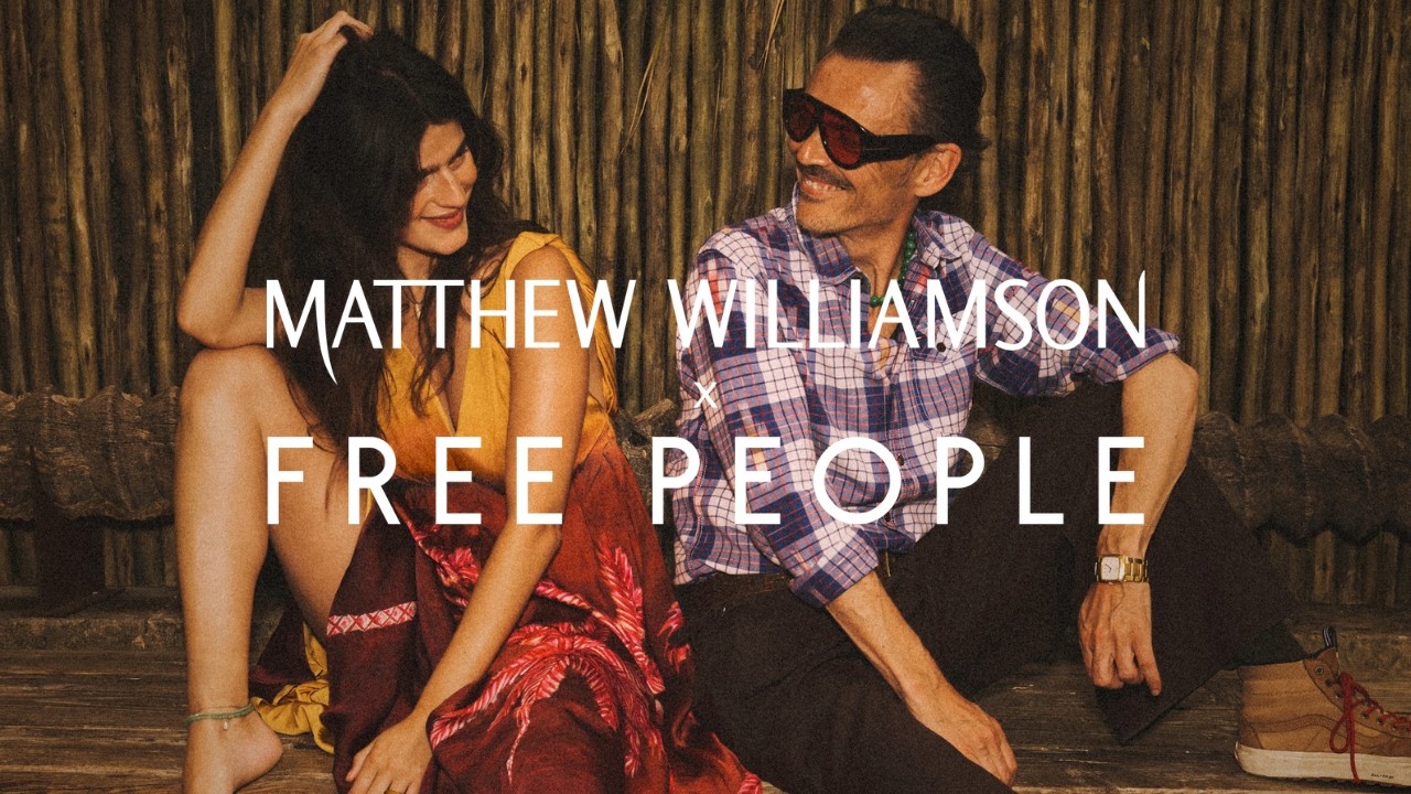 Free People x Matthew Williamson: The unique collection that blends bohemian & vibrant creativity - YouTube