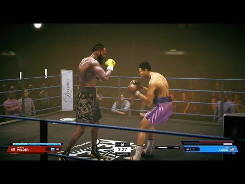 Deontay Wilder vs Joe Louis - Undisputed (Prize Fights) 3 Knockdowns