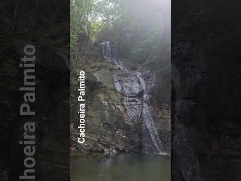 Cachoeira Palmito é a última na trilha de 1.5km das Cachoeiras bonsucesso em Pirenopolis-GO