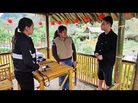 The girl whom Vong had helped came to visit Vong and Luyen