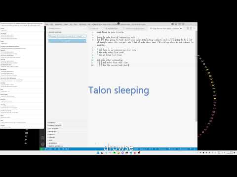 Talon Voice - Dictation demo