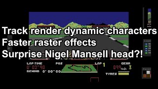 C64 Games - Nigel Mansell World Championship