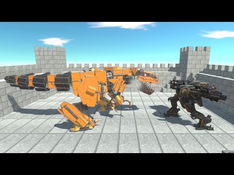 B.O.S.S. vs Workshop Units in Brick Castle Animal Revolt Battle Simulator