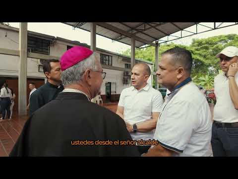 VISITA PASTORAL MONSEÑOR JOSE LIBARDO GARCES MONSALVE MUNICIPIO DE EL ZULIA