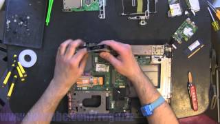 COMPAQ 6530B take apart video, disassemble, howto open (nothing left) disassembly disassembly