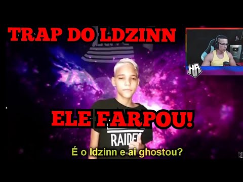 HUDSON AMORIM REAGINDO TRAP DO LDZINN - Rizzo - Rei do x1 ☠️ prod. JottaR