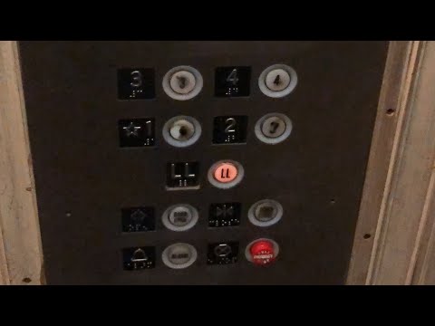 Vintage Liftomatic Hydraulic Elevator @ Scoville Block - Oak Park, IL.