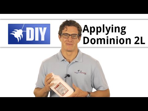  How To Apply Dominion 2L Termiticide - Dominion 2L Termite Treatment Video 
