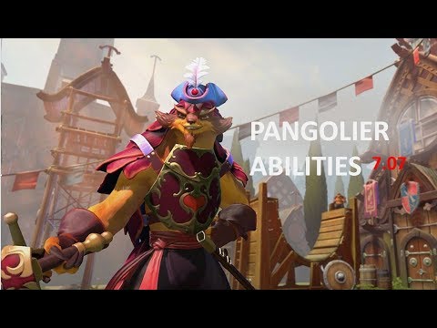 Pangolier abilities and Skills  -  Dota 2 7.07 Dueling Fates