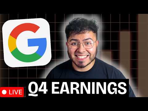 GOOGLE EARNINGS LIVE | AI STOCK CRASH