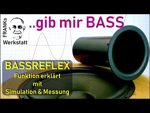 #Bassreflex #Speaker BASSWUNDER Bassreflex explained --- Function | Simulation | Measurement