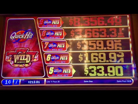 Quick Hits slot- 3 max bet bonuses!