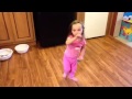 2 Year Old Singing And Dancing To Fresh Beat Band Wearing