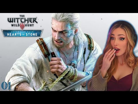 My FIRST EVER Witcher Expansion!! | The Witcher 3: Hearts of Stone DLC | First Playthrough | Part 1