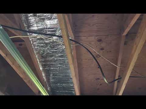 Insulating the garage. Reflectix Insulation.  Does it work? It works AMAZING!