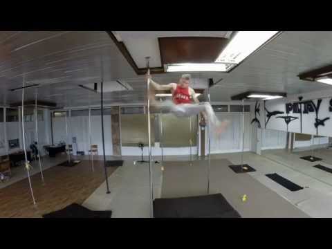 Pole Dance Flips: Palm twist by Dimitry Politov