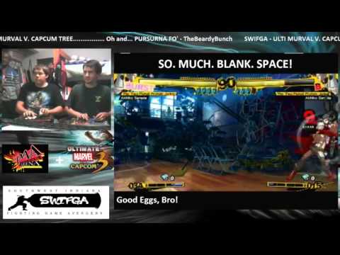 SWIFGA - Ultimate Marvel vs. Capcom 3 - Streaming on Campus. :D