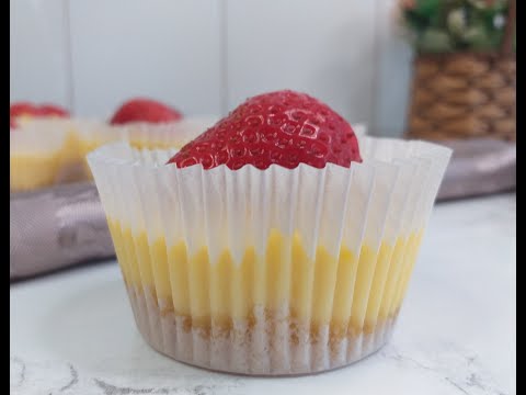 Baked Mini Cheesecake! Best Cheesecake ever!