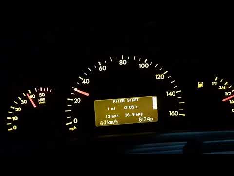 mercedes - benz 2004 c200 cdi auto w203 122hp 0- acceleration