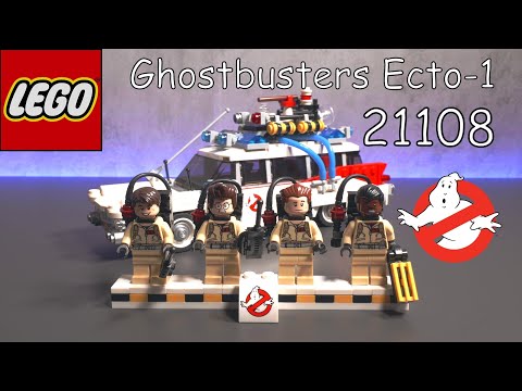 LEGO IDEAS 21108 Ghostbusters Ecto-1 | Cinematic Review | 4K
