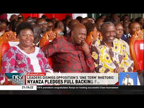 Nyanza leaders line up behind President Ruto, assure him of support ahead of 2027