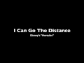 I Can Go the Distance (Instrumental-Lower Key ...
