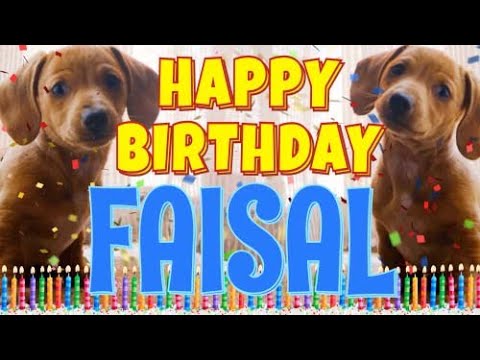 Happy Birthday Faisal! ( Funny Talking Dogs ) What Is Free On My Birthday