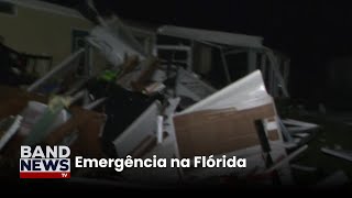 Furacão Milton deixa 4 mortos e 3,2 milhões sem energia | BandNews TV