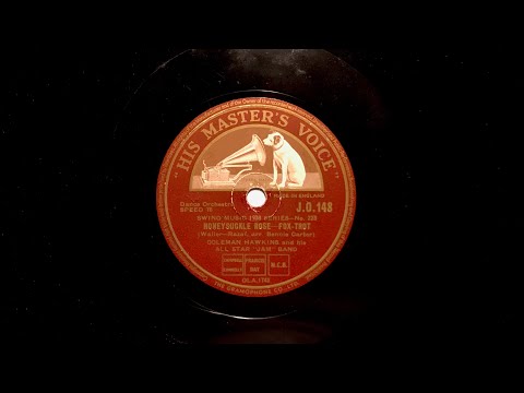 HONEYSUCKLE ROSE Coleman Hawkins with Django Reinhardt 1937