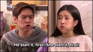 Real life between brother and sister (in korean drama)