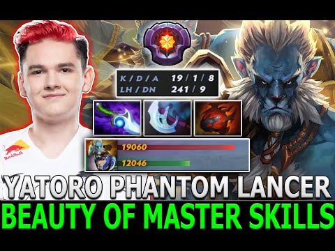 YATORO [Phantom Lancer] | Beauty of Master Tier Skills | vs DyrachYO [Luna] | Dota 2 | Pro Gameplay