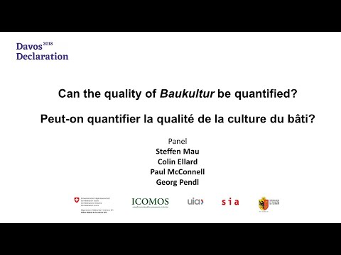 Panel: Is quality quantifiable? / La qualité est-elle quantifiable ?