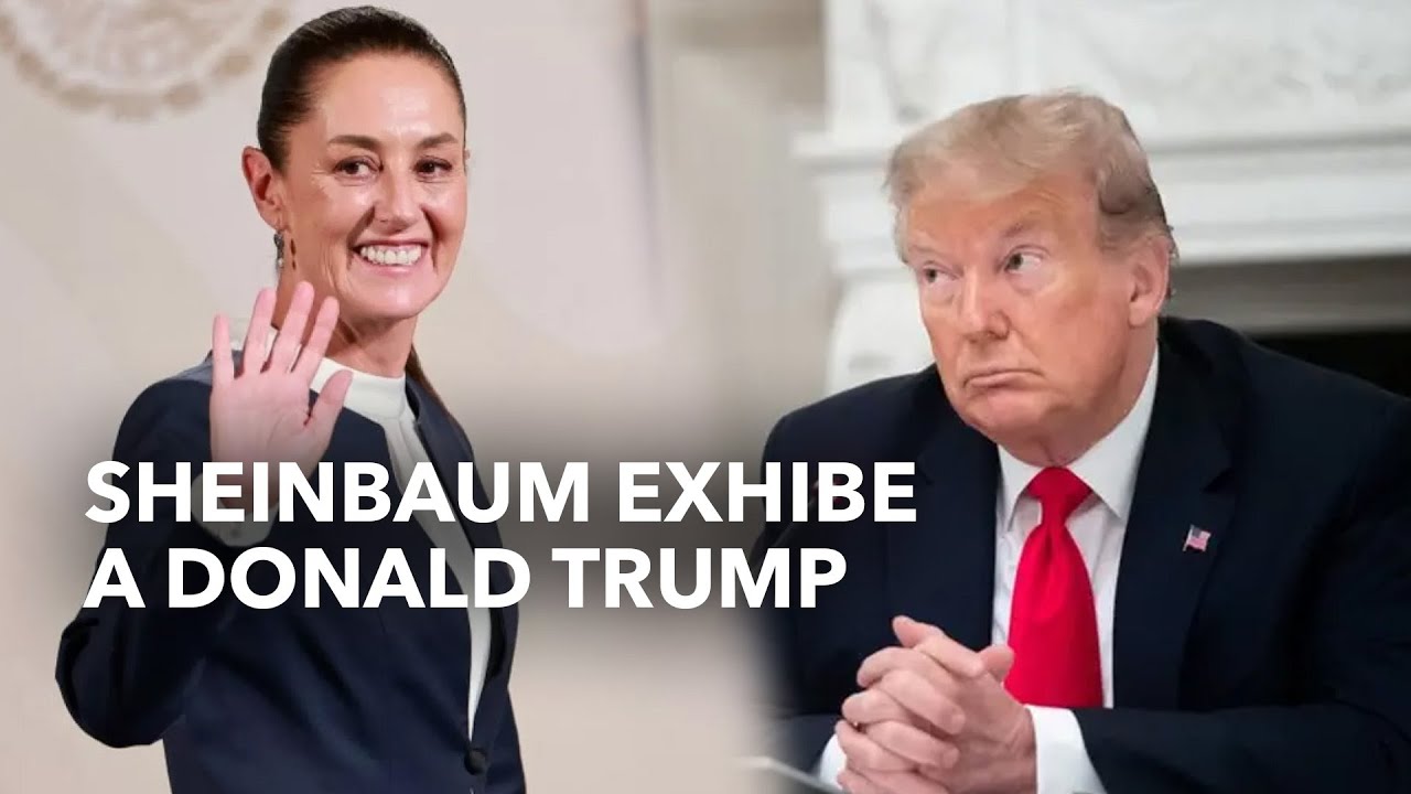 Sheinbaum exhibe a Trump; Hay más productos chinos en EU que en México