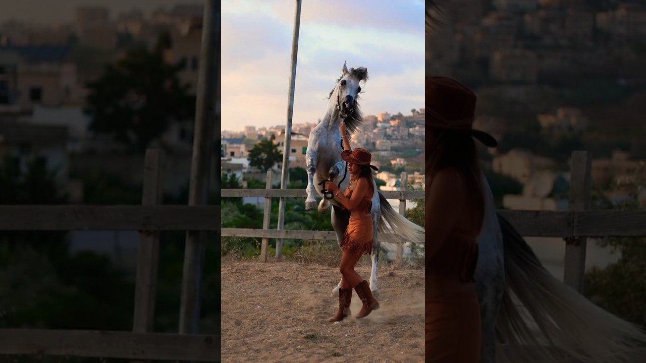 Girl Riding Horse with Full Speed & Happy Mood! 😍🐎💥