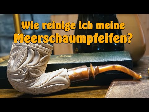 How do I clean my meerschaum pipes?