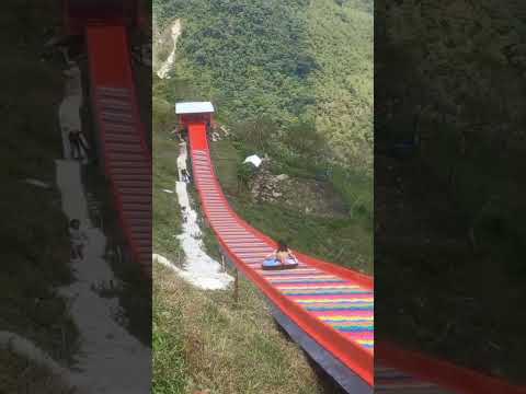 Tobogán extremo en Cocorná.