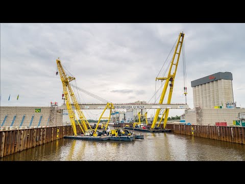 Langste voorgespannen liggers ter wereld voor nieuwe brug haven Wanssum: van productie tot montage!