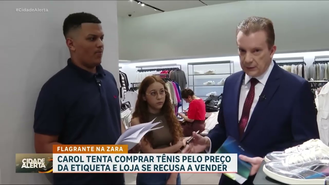 Patrulha do Consumidor: Loja se recusa a vender tênis pelo preço da etiqueta