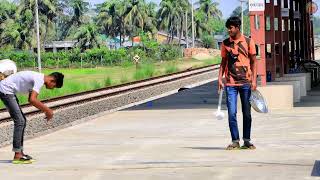Download lagu Aluminum Bucket & Big Drum Hit Prank With Public Funny Reaction 2021 try not to  Full HD mp3