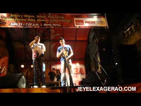 Jey 'El Exagerao' En Concierto Barrio Paris (Medellin) con Rumba 106.9