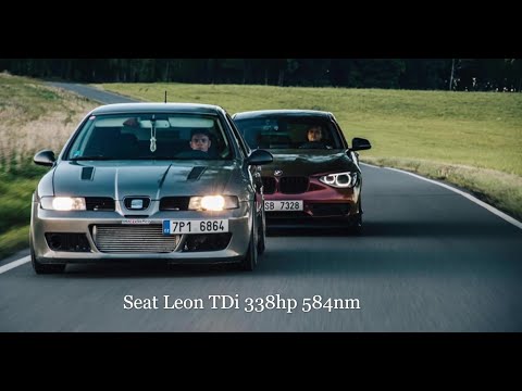 SEAT LEON TDI FWD 338HP 584Nm TEST @ CAR WARS PANENSKÝ TÝNEC 17.8.2019 |VORY TDI