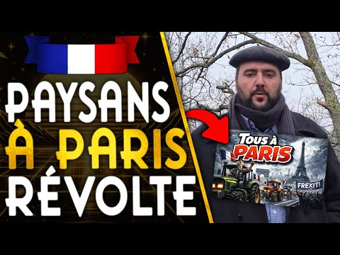🇫🇷FARMERS - PEASANT REVOLT planned in PARIS on JANUARY 6
