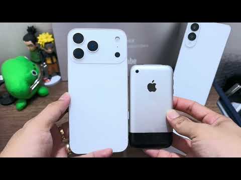 iPhone 2g vs 17 Pro Max