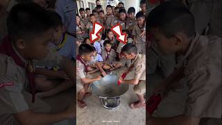 Spinning top game between two kids #shortsvideo