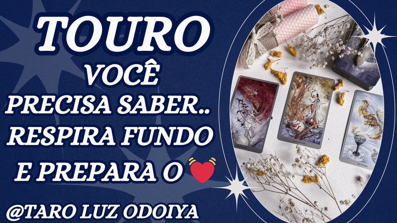 TOURO♉ PODE SE PREPARAR😯VAI SURGIR DIANTE DE SEUS OLHOS❤️‍🔥SEGURA A EMOÇÃO💓VAI BATER FORTE..