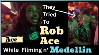 Ace Almost Robbed In Medellin -& YouTuber's Drink Spiked With Scopolamine in Cartagena During Live