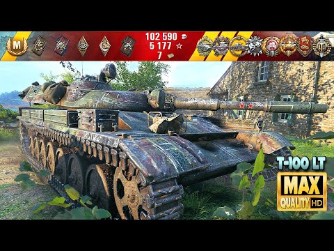 T-100 LT: Interesting fight for Westfield - World of Tanks