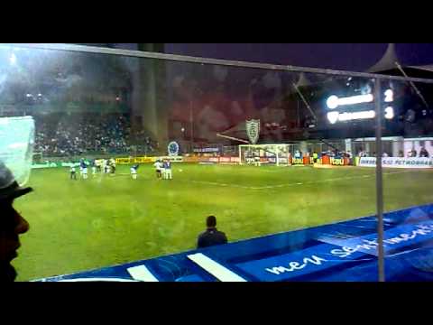 CRUZEIRO 2x3 São Paulo - Fábio defendendo pênalti de Luis Fabiano