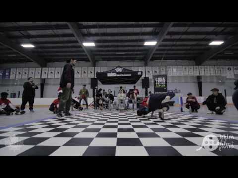 Yuta VS Caerina [Prelims] - Hip Hop in the Rink 2017